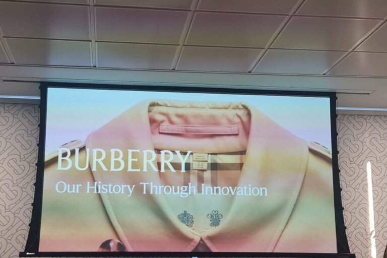 Explore insights from Burberry's innovation event during Leeds Digital Festival 2024