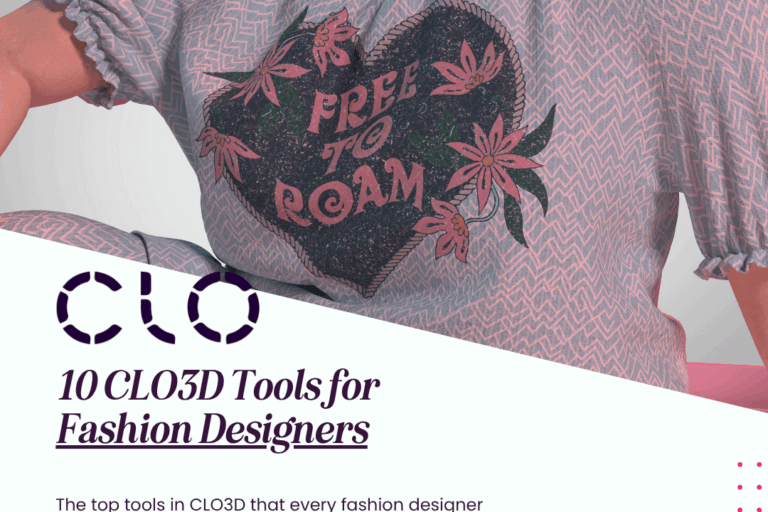 Watch short video highlighting 10 CLO3D tools every fashion designer should know