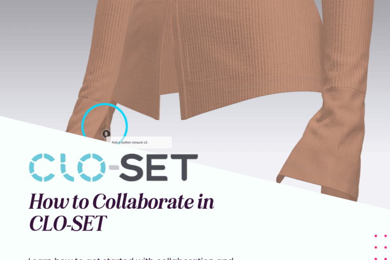 Watch tutorial on how to comment and collaborate with others in CLO-SET