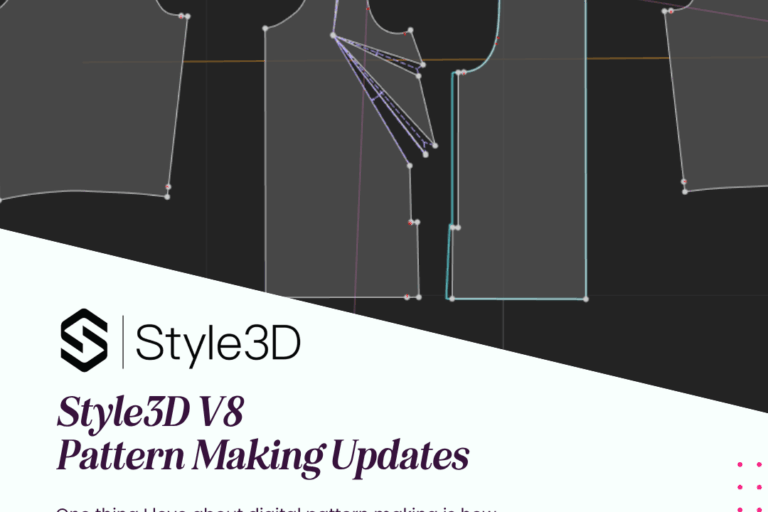 Watch video on latest pattern making features in Style3D V8