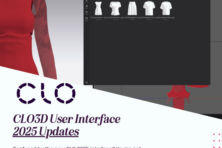 Explore CLO3D 2025 UI updates - YouTube walkthrough